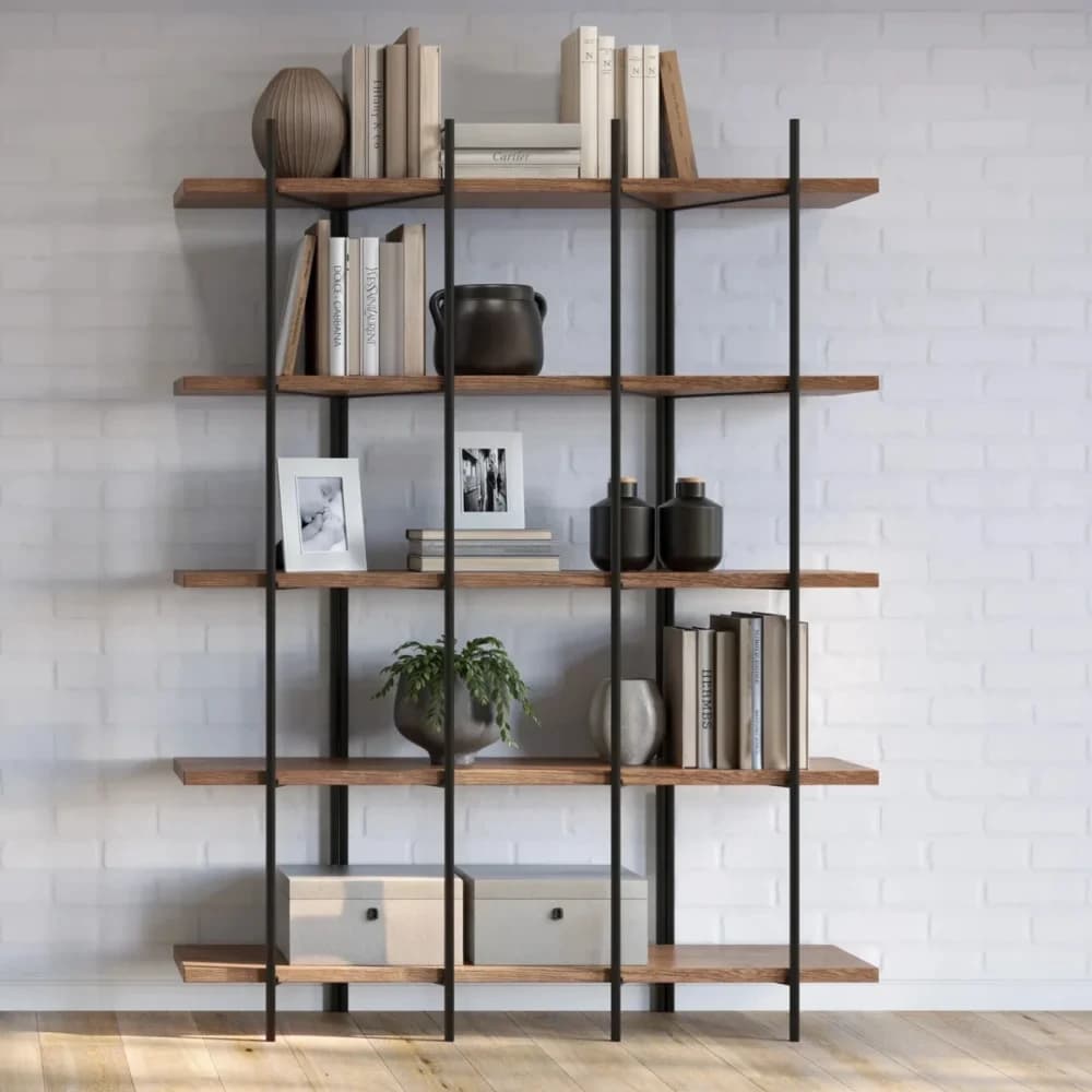 Solid Walnut Bookshelf